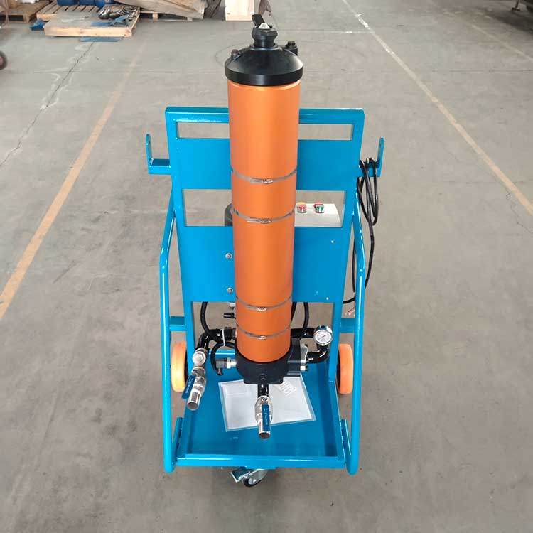 華豫生產(chǎn)供應(yīng)100L額定流量 移動(dòng)式高效濾油加油車